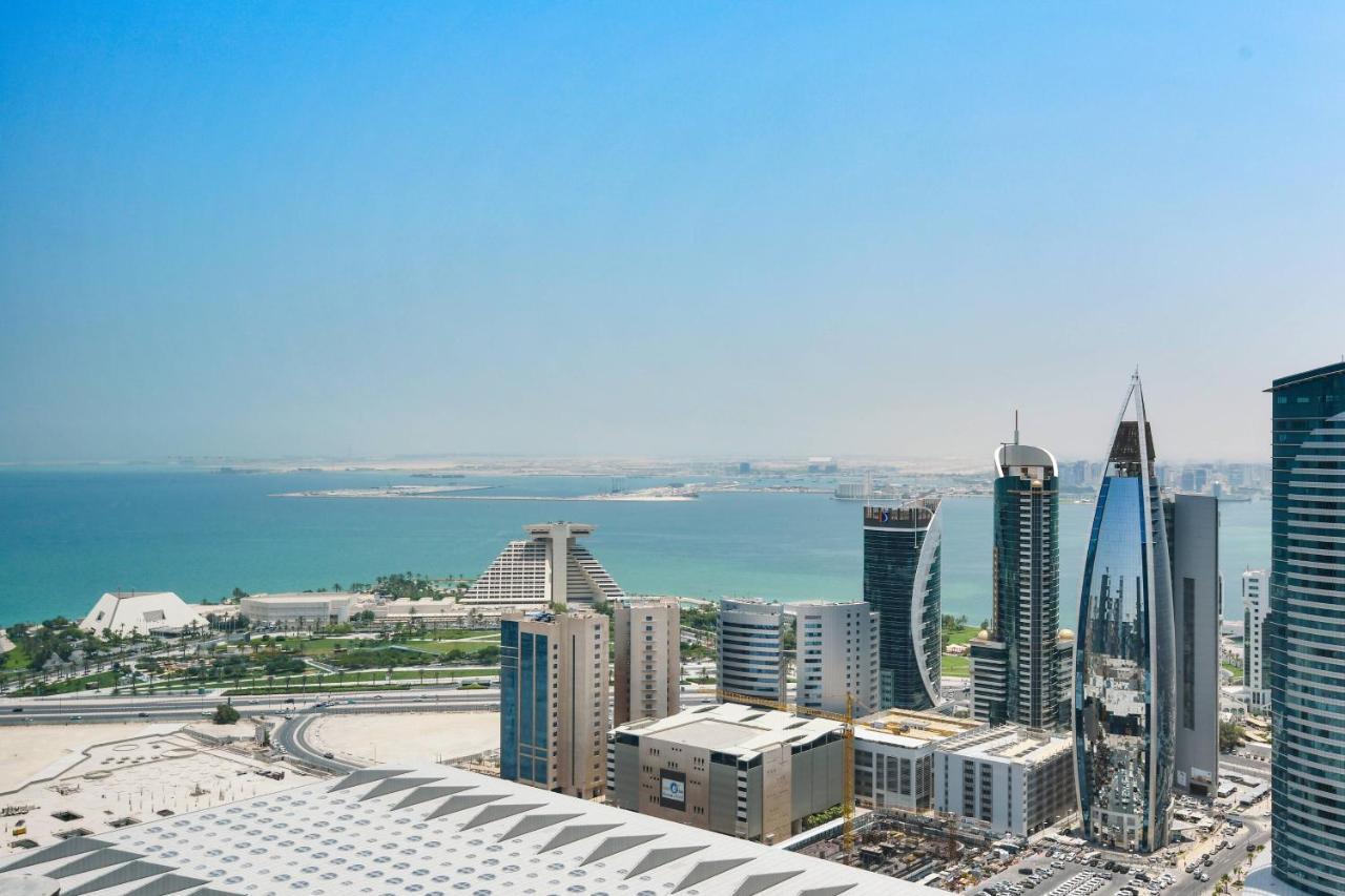 Marriott Marquis City Center Doha Hotel Екстер'єр фото Manama skyline