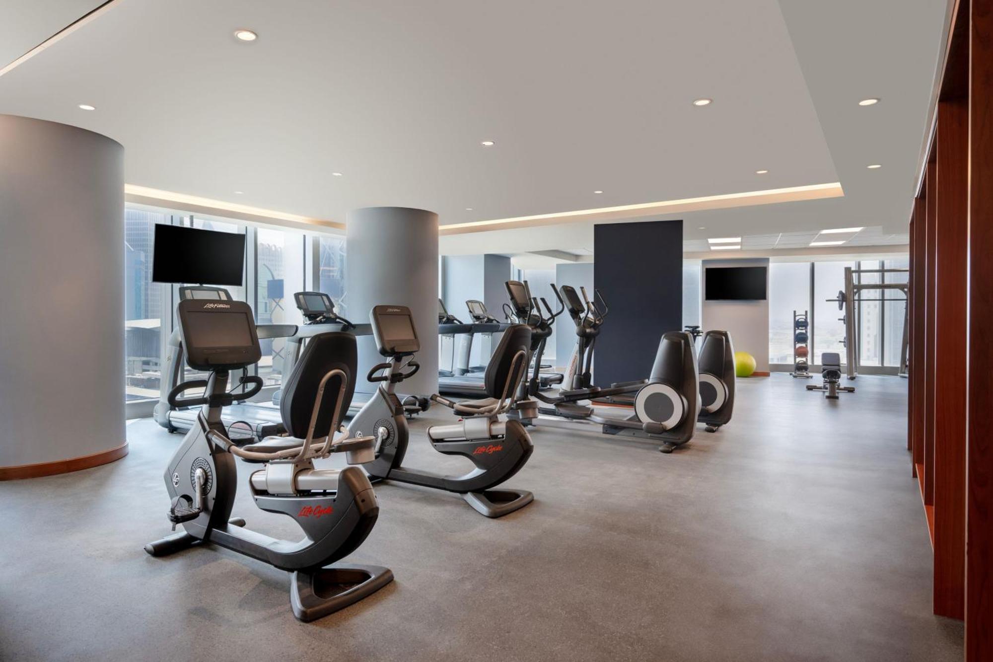 Marriott Marquis City Center Doha Hotel Екстер'єр фото Fitness Centre